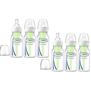 dr. brown's bottles 6 count (4 oz), option bottles can be used with or without the vent