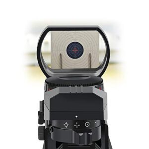 Feyachi Reflex Sight - Adjustable Reticle (4 Styles) Both Red and Green in one Sight!