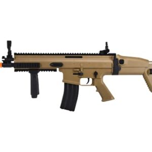 SOFT AIR USA FN Scar-L Spring Airsoft Rifle, Tan, 400 FPS