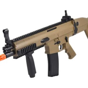 SOFT AIR USA FN Scar-L Spring Airsoft Rifle, Tan, 400 FPS