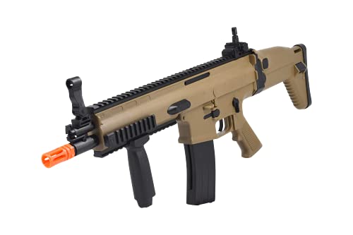 SOFT AIR USA FN Scar-L Spring Airsoft Rifle, Tan, 400 FPS