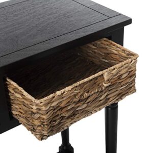 Safavieh Home Collection Christa Distressed Black 3-Drawer Storage Console Table