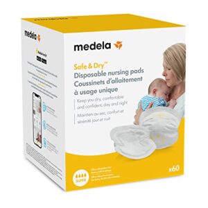 Medela Disposable Nursing Bra Pads, 60 Count