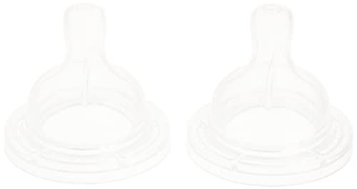 Philips AVENT Anti-Colic Nipple, Clear, 2 Slow Flow, 2 Count