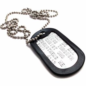forgiven jewelry i can do all things through christ military dog tag necklace with silencer philippians 413