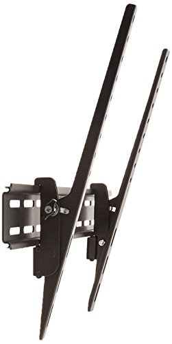 Amazon Basics Heavy-Duty Tilting TV Wall Mount for 37" to 80" TVs up to 120 lbs, Black