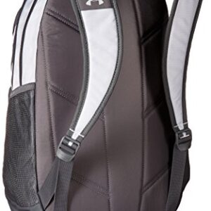 Under Armour Hustle 3.0 Backpack, White (100)/Graphite, One Size Fits All