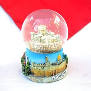 Snowdome Israel Templ of Jerusalem Snowglobe Second Temple holyland 93mm