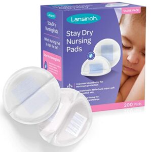 lansinoh disposable nursing pads - 100 count 2pc