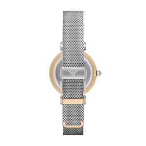 Emporio Armani Women's AR2068 Retro Two Tone Quartz Watch