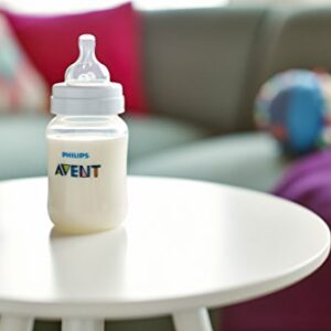 Philips Avent Anti-colic Baby Bottles Clear, 4oz, 3 Piece