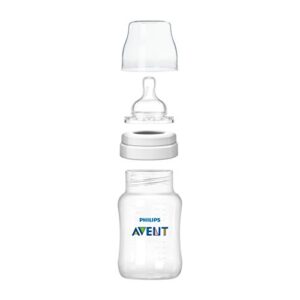 Philips Avent Anti-colic Baby Bottles Clear, 4oz, 3 Piece