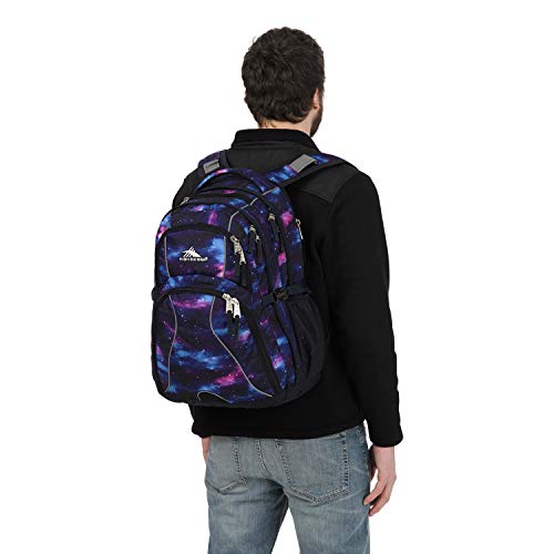 High Sierra Swerve Laptop Backpack, Cosmos/Midnight Blue, One Size