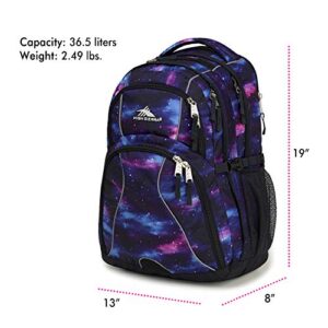 High Sierra Swerve Laptop Backpack, Cosmos/Midnight Blue, One Size