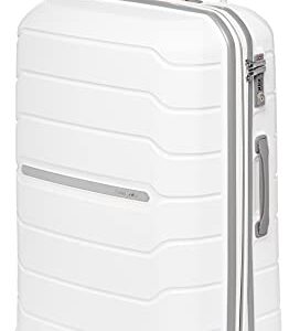 Samsonite Freeform Hardside Expandable with Double Spinner Wheels, Carry-On 21-Inch, White