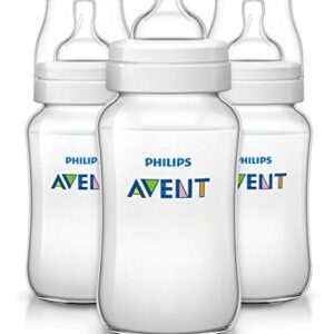 Philips Avent Anti-colic Baby Bottles Clear, 11oz, 3 Piece