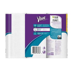 VIVA Vantage Choose-A-Sheet Paper Towels, White, Big Roll, 6 Count (Pack of 1)