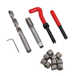 ab tools-neilsen m12 x 1.25mm thread/tap repair cutter kit helicoil 15pc set damaged thread