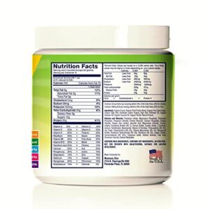 Maximum Kids Complete Organic Powder Mix. Great Tasting, Easy to use, Complete Nutritional Drink with 26 Vitamins and Minerals, 20g of Plant Protein, 3g of Fiber. Kid Tested. Parents Approved.