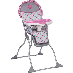 Disney Baby Simple Fold Plus High Chair, Minnie Dot Fun