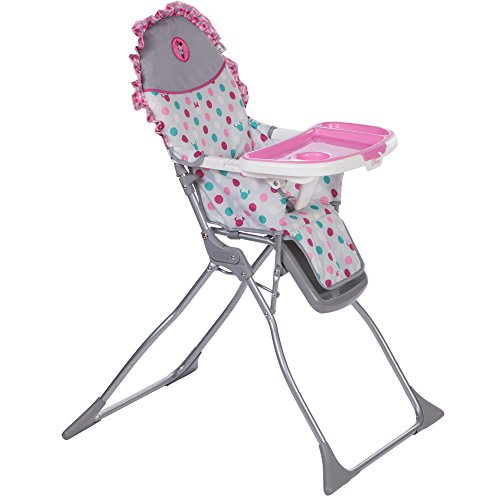 Disney Baby Simple Fold Plus High Chair, Minnie Dot Fun