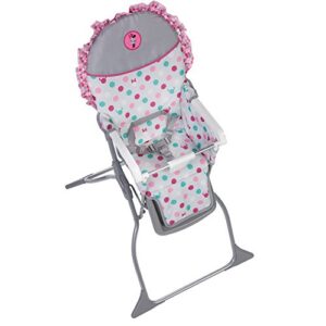 Disney Baby Simple Fold Plus High Chair, Minnie Dot Fun