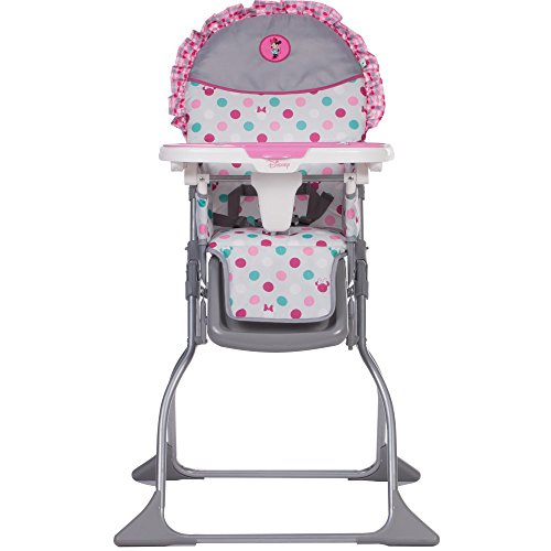 Disney Baby Simple Fold Plus High Chair, Minnie Dot Fun