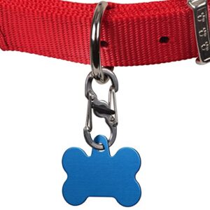 Nite Ize S-Biner TagLock Stainless Steel Locking Biner for Dog Collar (4-Pack)4