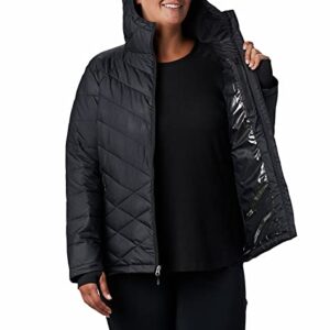 Columbia Women's Heavenly Hooded Jacket, Black, Small