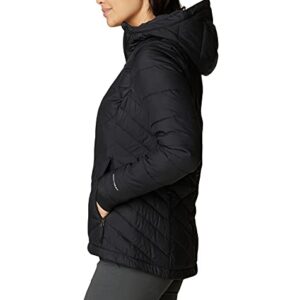 Columbia Women's Heavenly Hooded Jacket, Black, 3X Plus