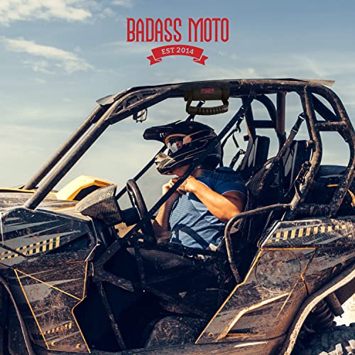 Badass Moto ATV & UTV Roll Bar Grab Handle 2 Pack