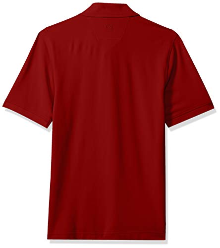 Cutter & Buck mens Big Tall 35+upf, Short Sleeve Advantage Polo Shirt, Red, 2X US