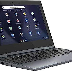 Lenovo Chromebook Flex 3 2-in-1 Convertible Laptop in Abyss Blue Intel Processor 64GB eMMC + 64GB microSD (128GB) 4GB 11.6in IPS Touchscreen BT Webcam iSlik Pen (Flex 3 - Renewed)