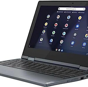 Lenovo Chromebook Flex 3 2-in-1 Convertible Laptop in Abyss Blue Intel Processor 64GB eMMC + 64GB microSD (128GB) 4GB 11.6in IPS Touchscreen BT Webcam iSlik Pen (Flex 3 - Renewed)