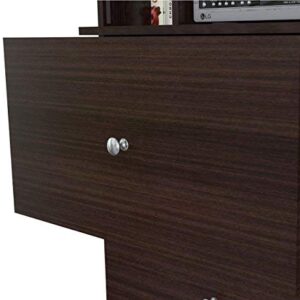 Inval America Wood Armoire Audio/Video Combo, Espresso-wengue