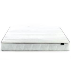 ZINUS 8 Inch Foam and Spring Mattress, CertiPUR-US Certified Foams,Mattress-in-a-Box, Twin, White