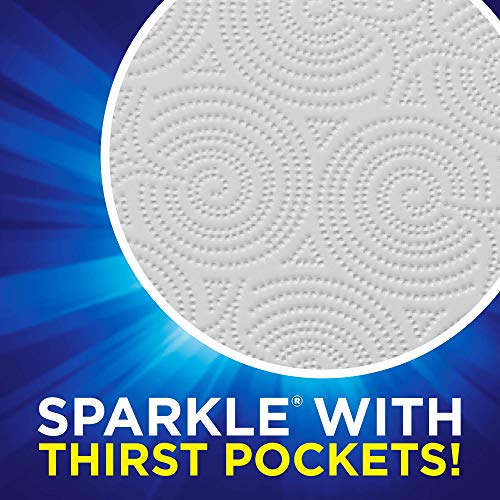 Sparkle Paper Towels, Spirited Prints, Pick-a-Size, 6 Count of 110 Sheets Per Roll, 110 Sheets (Pack of 6)