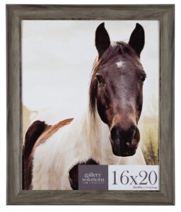 gallery solutions 16x20 greywash large wall frame