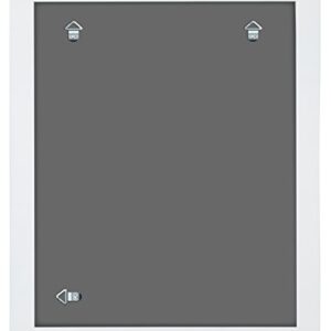 Gallery Solutions 16x20 White Flat Large Wall Frame