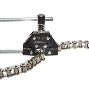 detacher breaker cutter fit for #25#35#41#40#50#60 415h,428h, 520,530 roller chain motorcycle bicycle go kart atv chains replacement (black)