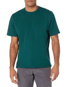 amazon essentials men's short-sleeve crewneck t-shirt, pack of 2, dark green, xx-large