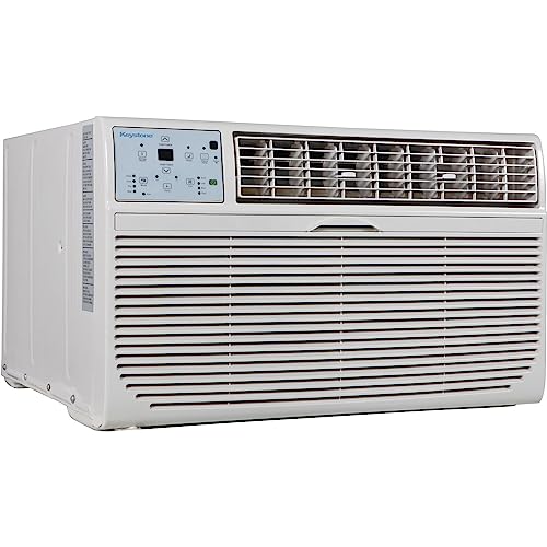 Keystone 12,000 BTU 230V Wall Mounted Air Conditioner & Heater with Dehumidifier Function - Quiet Wall AC & Heater Combo with Remote Control for Small & Medium Sized Rooms up to 550 Sq.Ft.