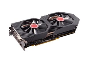 xfx radeon rx 580 gts xxx edition 1386mhz oc+, 8gb gddr5, vr ready, dual bios, 3xdp hdmi dvi, amd graphics card (rx-580p8dfd6)