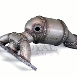 Catalytic Converter compatible with Hyundai 1999-2001 Sonata 2.5L | 2002-2005 Sonata 2.7L | 2003-2004 Tiburon 2.7L | 2002-2004 Kia Magentis 2.7L | 2002-2006 Optima 2.7L | Front Left Side Manifold