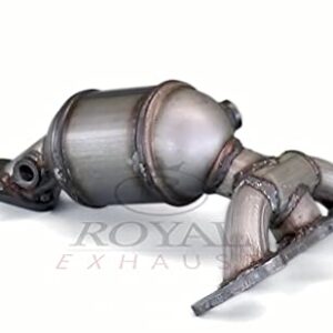 Catalytic Converter compatible with Hyundai 1999-2001 Sonata 2.5L | 2002-2005 Sonata 2.7L | 2003-2004 Tiburon 2.7L | 2002-2004 Kia Magentis 2.7L | 2002-2006 Optima 2.7L | Front Left Side Manifold