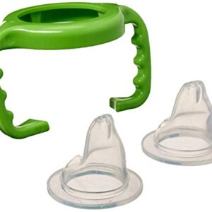 Thinkbaby Baby Bottle to Sippy Conversion Kit, Green