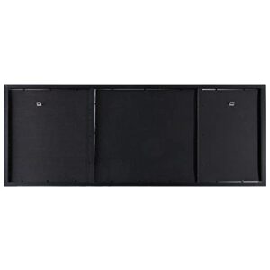 Gallery Solutions Flat Black 21 Opening Collage Wall Frame