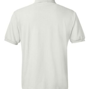 Hanes by Cotton-Blend Jersey Men's Polo_White_L