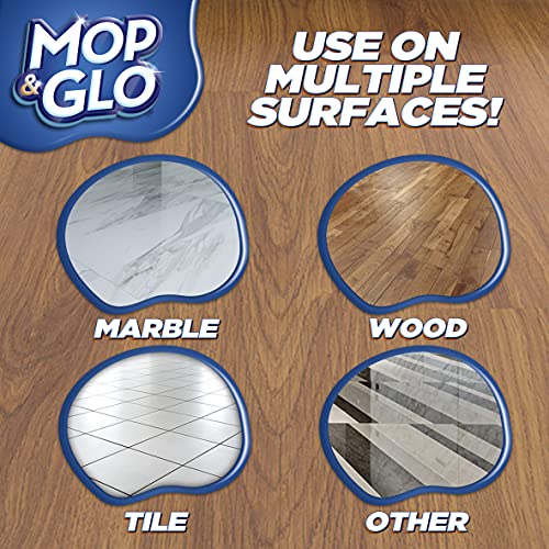 Mop & Glo Multi-Surface Floor Cleaner, 32 Ounce (Pack of 4)