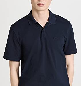 Boss Hugo Boss 50303542 Men's Pallas Short Sleeve Polo Shirt, Dark Blue, Large